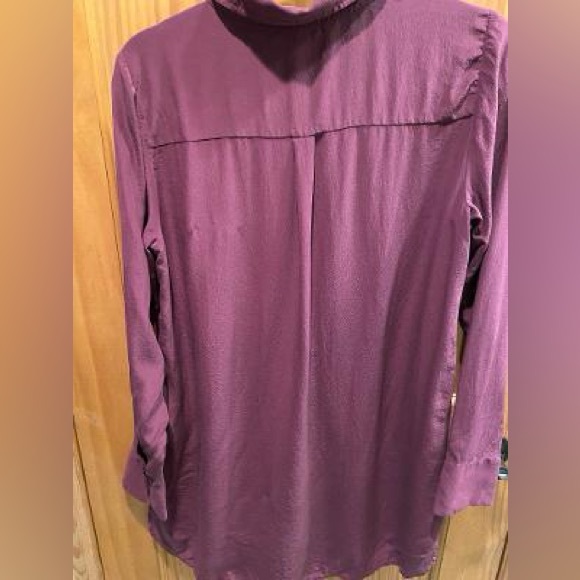 Eileen Fischer Silk Button Up Blouse - Picture 2 of 4